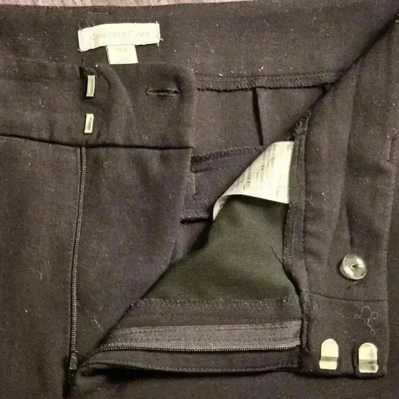 Charter Club Black Wide Leg Dress Trouser Size 20W EUC - Picture 6 of 13